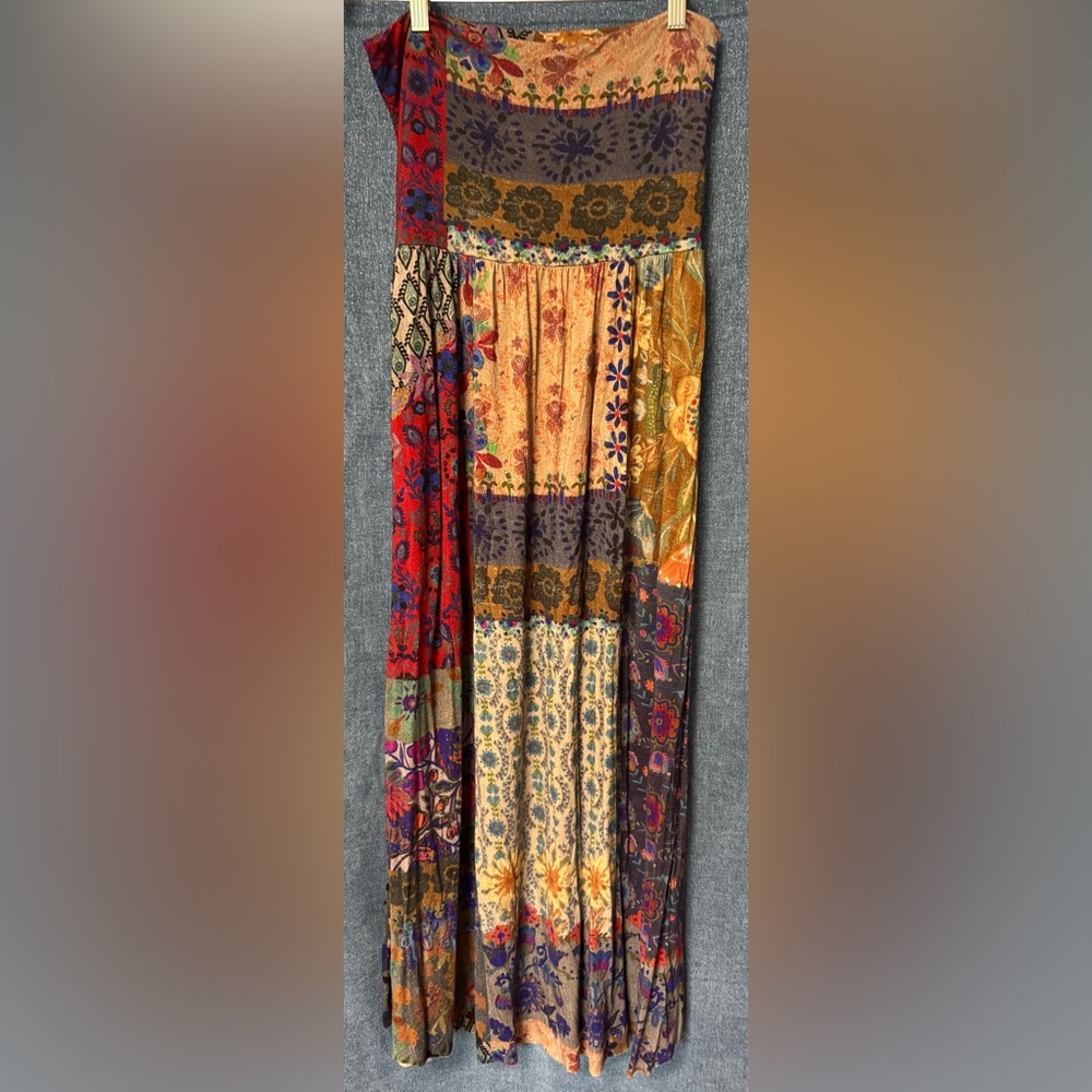 NATURAL LIFE boho convertible maxi skirt